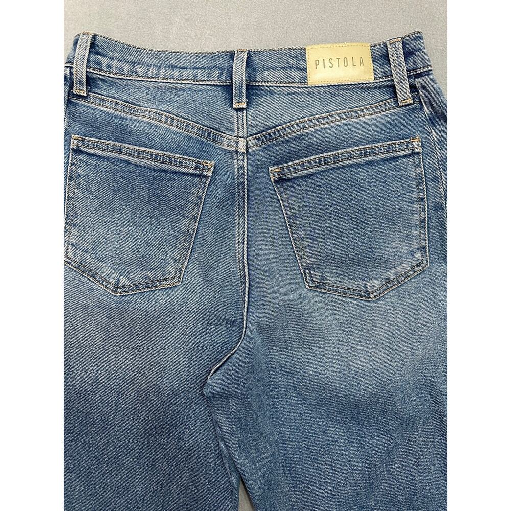 Pistola Eli High Rise Barrel Jeans Rhythm Vintage Blue Size 27 - Picture 8 of 12
